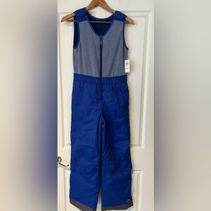 LL Bean kids size 14 fleece upper bibs